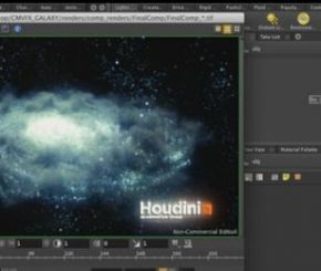  cmiVFX - Houdini 3D Galaxy Creation Effects