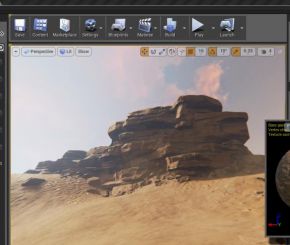 ZBrush 、MAYA、UnrealEngine制作岩石场景-资源失效