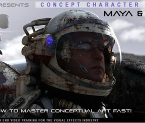 Cmivfx - Maya 和 Vray 角色概念设计教程