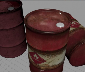 PAINTING THE OIL BARREL IN SUBSTANCE PAINTER