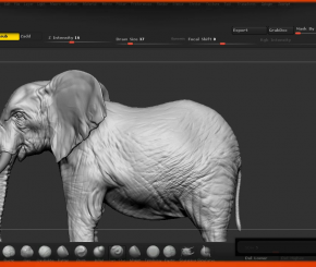 Digital Tutors - Sculpting a Realistic Elephant in ZBrush
