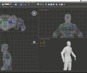 3dsmax模型动画导入Unity游戏引擎技术视频教程