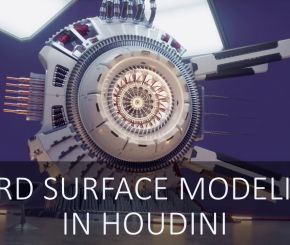 Houdini-hard surface modeling