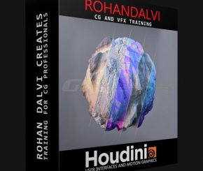 Rohan Dalvi Procedural Texturing and Baking in Houdini/Houdini程序纹理烘焙案例教程