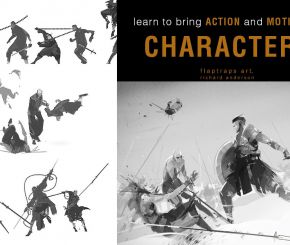 Learn to bring action and motion to your characters游戏角色动态设计教程