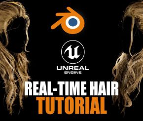 Real-Time Game-Ready Hair Creation Tutorial