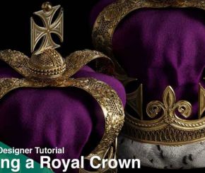 Creating a Royal Crown in Substance Designer