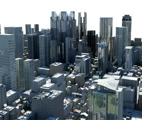高品质城市场景模型合集