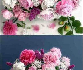 Flower arrangement with Peonies 