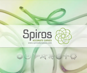3DMax螺旋样制作插件：Spiros v1.01 For 2012-2019