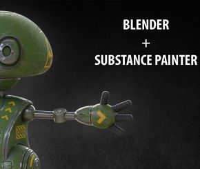 Blender插件：Substance To Blender v1.05 (Blender 2.80.x)