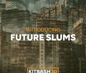 Kitbash3D – Future Slums未来贫民窟