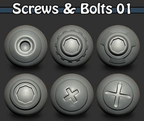 XMD__Screws and Bolts 01螺钉螺栓