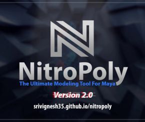 NitroPoly - V2.0 - The Ultimate Modeling Tool For Maya