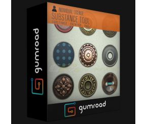 Zbrush/Substance工具包Gumroad – Substance Tools 1 + 2