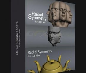 Radial Symmetry径向对称3dsmax插件V1.11版