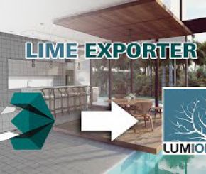 3DS MAX模型场景导入Lumion插件 Lime Exporter