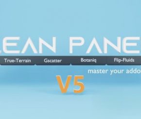 Blender插件工作界面管理插件 Clean Panels V5.0.2+V4.1.0