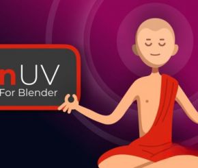 Blender模型展UV插件 Zen UV V4.2.2+V3.1.1 for Blender