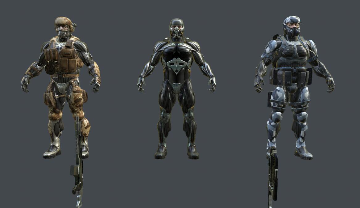 【3D模型】孤岛求生3个角色加两把武器.jpg
