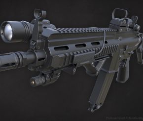 HK416 机枪