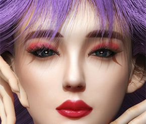 【3D】紫发