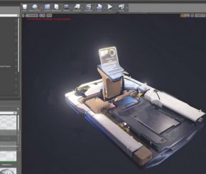 3dsMax科幻穿梭机建模与纹理制作视频教程