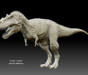 ZBrush雕刻恐龙模型教程