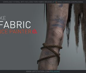 How to make Torn Fabric in Substance Painter 