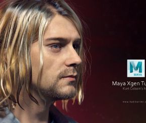 Maya Xgen Tutorial (Kurt Cobain's hair)
