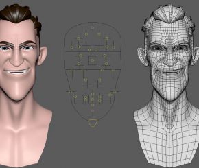 Creating Stylized Facial Rigs For Production In Maya