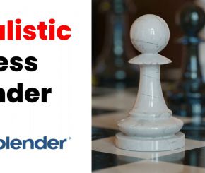 Blender国际象棋场景渲染教程
