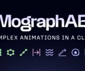 AE克隆复制效果器MG动画脚本 Aescripts MographAE V1.5 + 使用教程