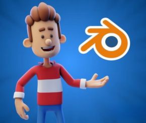 Blender卡通角色建模绑定动画教程 Udemy – Create Iconic Characters With Blender
