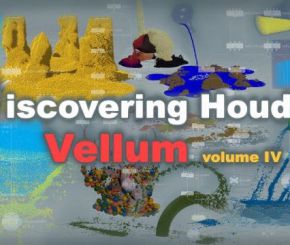 Houdini Vellum粒子流体特效教程第四套 CGCircuit – Discovering Houdini Vellum – Vol.IV