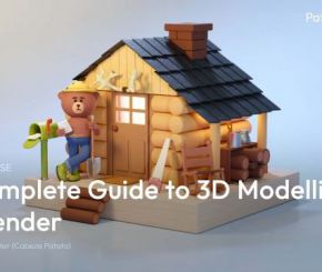 Blender三维建模全面新手教程 Patata School – A Complete Guide to 3D Modelling in Blender