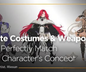 PS设计吸引人的卡通角色服装武器教程 Coloso – Designing Appealing Character Costumes and Weapons