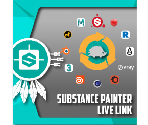 Substance Painter三维软件间连接Live Link插件
