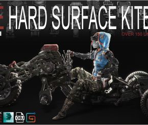 FREE Hard Surface Kitbash Vol. 1