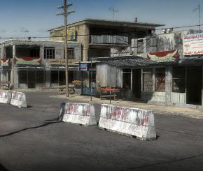 25 Afghanistan City Buildings Props for Games VR 