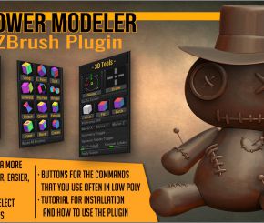 Power Modeler ZBrush Plugin