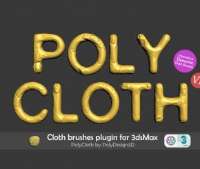 PolyCloth v2.02 for 3ds Max 2016-2022