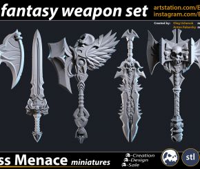 free-fantasy-weapon-set
