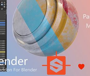 Subtance材质预设导入Blender插件