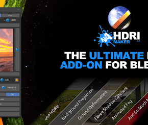 Blender HDRI环境制作模拟插件 HDRi