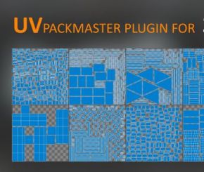 UV贴图打包插件 UVPackMaster