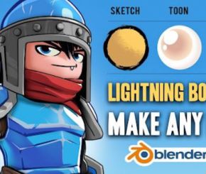 Blender二维卡通材质插件