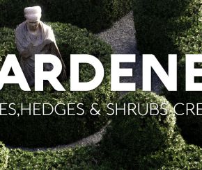 Blender花园草垛灌木生成插件 Gardener Pro