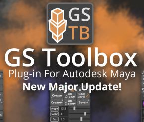 Maya辅助建模插件 GS Toolbox v1.1