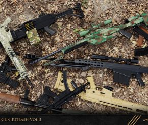 NOYA 50 Gun Kitbash Vol.3 